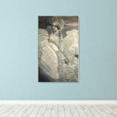 De Zwanprinses, 1900 Canvas Afdruk (Insitu (Houten vloer))