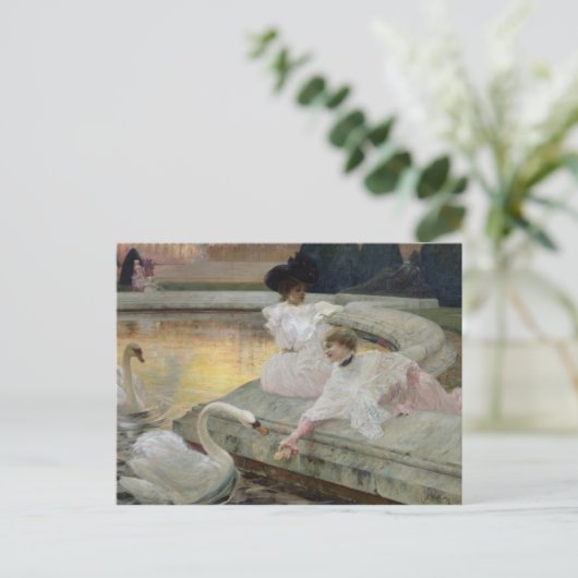 De Zwans, 1900 Briefkaart (Staand voorkant)