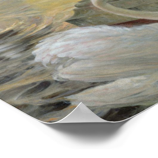 De Zwans, 1900 Poster (Hoek)