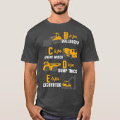 De zware exploitant van de materiaalbouw t-shirt (Voorkant)