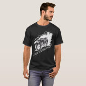 De zware sovjetmotoren zoals URAL zijn niet bang T-shirt (Voorkant volledig)