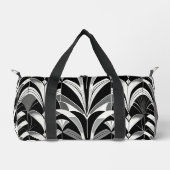 De zwart-witte finery plunjezak (Voorkant)