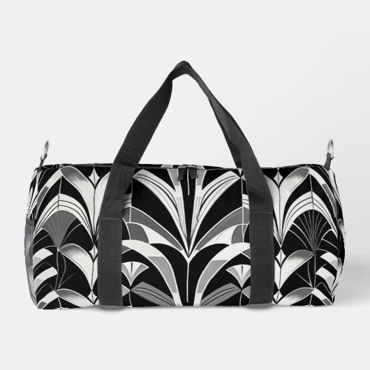 De zwart-witte finery plunjezak (Achterkant)