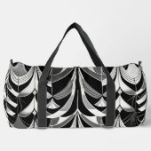 De zwart-witte finery plunjezak (Voorkant)