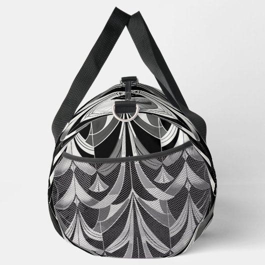 De zwart-witte finery plunjezak (Rechts)