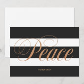 De zwart-witte Gestreepte Gouden Kaart van de (Voorkant / Achterkant)