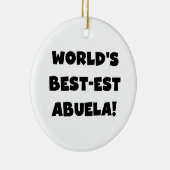 De Zwart-witte Giften van Abuela van het Keramisch Ornament (Rechts)