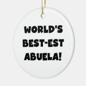De Zwart-witte Giften van Abuela van het Keramisch Ornament (Links)