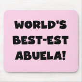 De Zwart-witte Giften van Abuela van het Muismat (Voorkant)