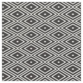 De zwart-witte Stof van het Patroon van Diamanten (Close Up)
