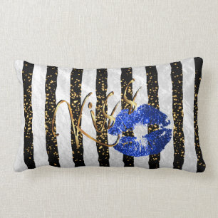 De zwart-witte Strepen kussen me