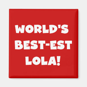 De Zwart-witte T-shirts van Lola van het Magneet