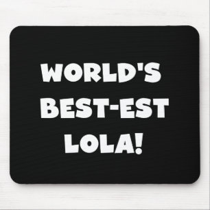 De Zwart-witte T-shirts van Lola van het Muismat