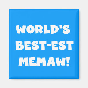 De Zwart-witte T-shirts van Memaw van het Magneet