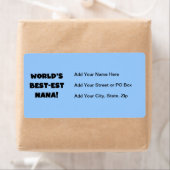 De Zwart-witte T-shirts van Nana van het Etiket (Insitu)