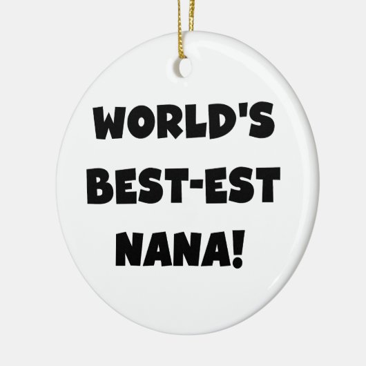 De Zwart-witte T-shirts van Nana van het Keramisch Ornament (Links)