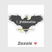 De Zwarte Adelaar Sticker (Vel)