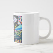 De zwarte ballon grote koffiekop (Rechts)