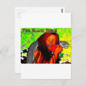 "De zwarte Bijbel": Adam en Eva Briefkaart (Voorkant / Achterkant)