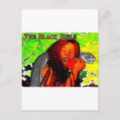 "De zwarte Bijbel": Adam en Eva Briefkaart (Voorkant)