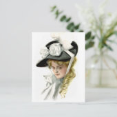 De zwarte Bonnet Briefkaart (Staand voorkant)