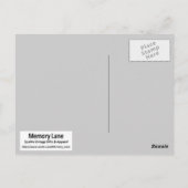 De zwarte Bonnet Briefkaart (Achterkant)