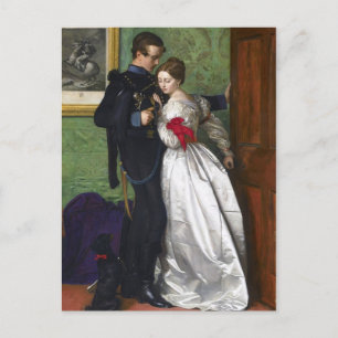De zwarte Brunswicker van John Everett Millais Briefkaart