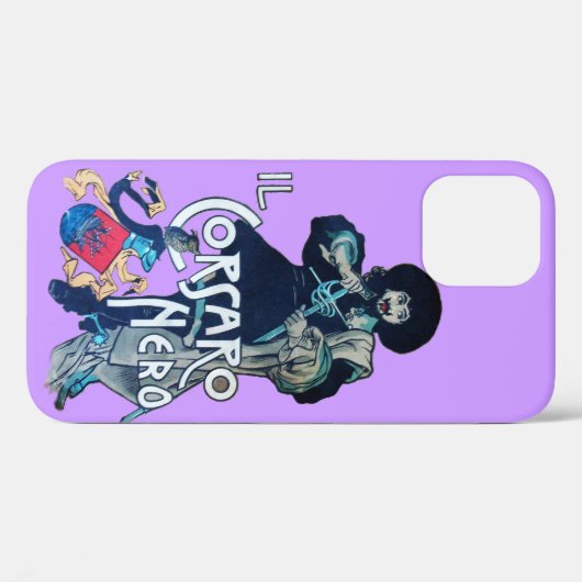 DE ZWARTE CORSAIR Case-Mate iPhone CASE (Achterkant (horizontaal))