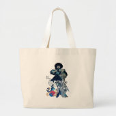 DE ZWARTE CORSAIR GROTE TOTE BAG (Voorkant)