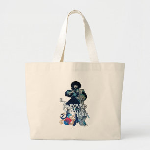 DE ZWARTE CORSAIR GROTE TOTE BAG