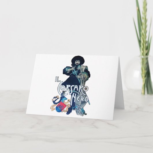 DE ZWARTE CORSAIR KAART (Voorkant)