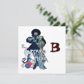 DE ZWARTE CORSAIR-MONOGRAM, wit Aankondiging (Staand voorkant)