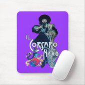 DE ZWARTE CORSAIR MUISMAT (Met muis)