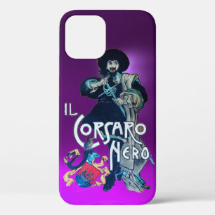 DE ZWARTE CORSAIR paars Case-Mate iPhone Case