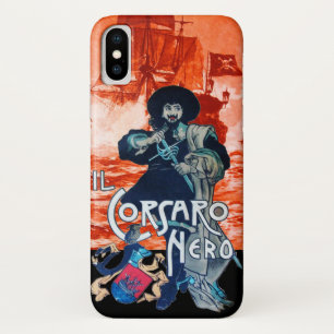 DE ZWARTE CORSAIR/Pirate Ship Battle in Red Case-Mate iPhone Case