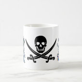 DE ZWARTE CORSAIR SKULL GROSSED SWOREN KOFFIEMOK (Center)