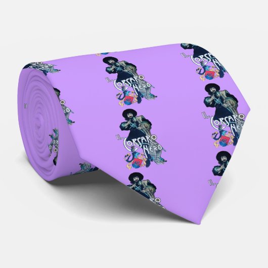 DE ZWARTE CORSAIR STROPDAS (Opgerold)