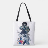DE ZWARTE CORSAIR TOTE BAG (Achterkant)