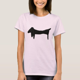 De Zwarte Dachshund T-shirt