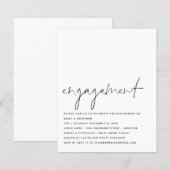 De zwarte de Partij van de Overeenkomst van de Ove (Voorkant / Achterkant)