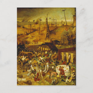 De zwarte dood van de Bijbel van Toggenburg 1411 Briefkaart