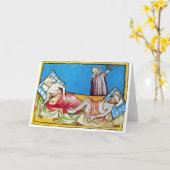 De zwarte dood van de Bijbel van Toggenburg 1411 Kaart (Gele Bloem)