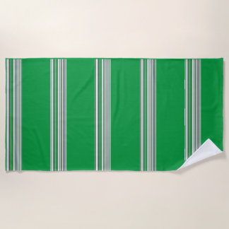 De zwarte en Groene Handdoek van het Strand