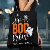 De zwarte en Oranje aangepaste boorhalloween van d Tote Bag
