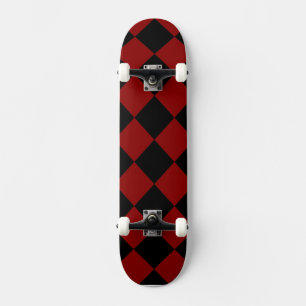 De zwarte en Rode Druk van de Controleur van de Skateboard