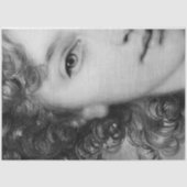 De zwarte en witte dame tissuepapier (Voorkant)