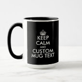 De zwarte en witte mokken van het Levensonderhoud  (Links)