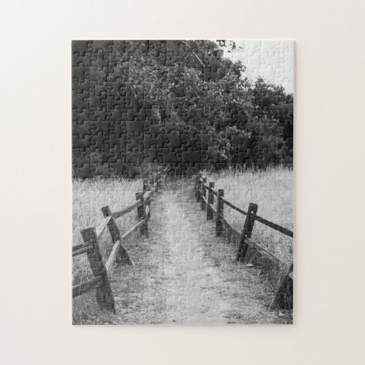 De zwarte en witte puzzel die minder onderweg is (Verticaal)