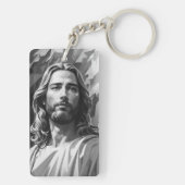 De zwarte en witte Sleutelhanger (achterkant)