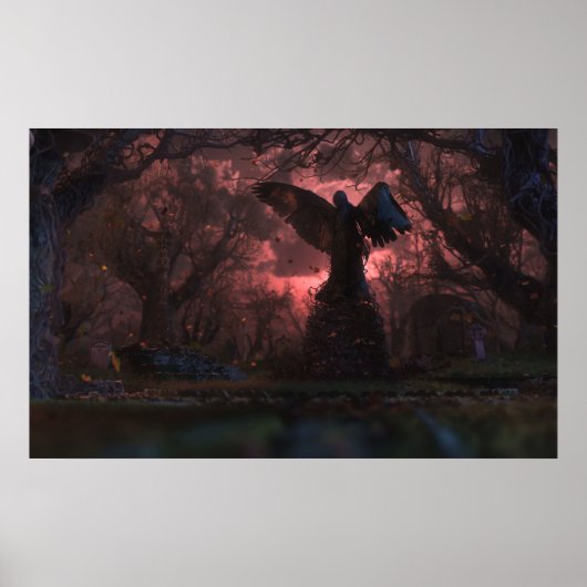 De zwarte engel poster (Voorkant)